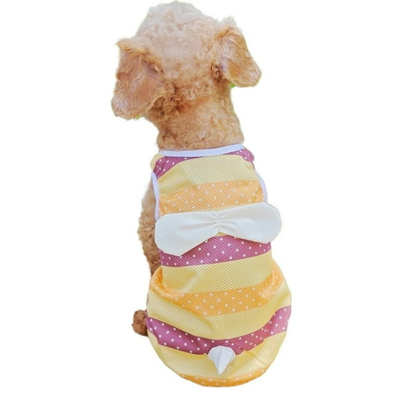 BAIANNAN Cooling Dog Clothes Summer Cute Funny Pet Costumes For Small Medium French Bulldog Terrier Chihuahua Yorkie Pug Cat Coat
