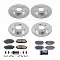 thumbnail image 3 of PowerStop Front and Rear Z23 Evolution Sport Carbon-Fiber Ceramic Brake Pad and Drilled & Slotted Rotor Kit Fits: MAZDA Select Models K8350, 3 of 10