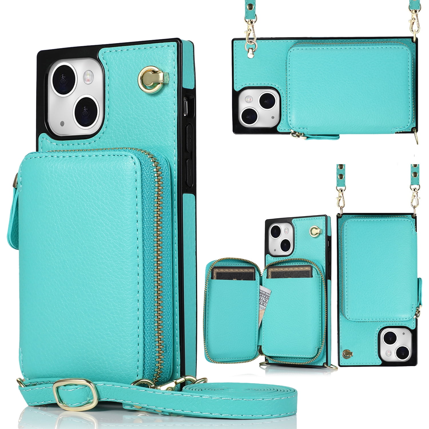iPhone Case Wallet / Crossbody Purse (iPhone 13 and under)