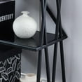 thumbnail image 5 of Furniture of America Vorsko Industrial Metal 4-Shelf Bookcase in Black, 5 of 6