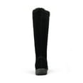 thumbnail image 3 of Comfy Moda Women's Waterproof Tall Winter Snow Boots Warsaw, Black, Size 7, 3 of 7
