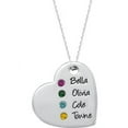 thumbnail image 2 of Personalized Family Jewelry Always Pendant available in Sterling Silver, 2 of 4