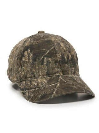 Realtree Fishing WAV3 Blue Camo Fabric Patch Mesh Back Hat Stretch Fit  Baseball Cap for Men & Women, Large/Extra Large 