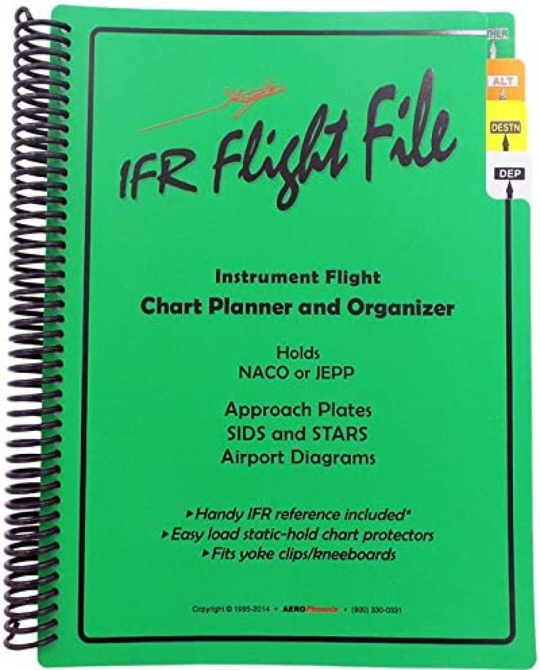 IFR Flight File Instrument Flight Chart Planner and Organizer