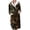 Red, variant on Plush Robes for Women Women's Fleece Plush Robe Long Warm Plush Bathrobe Loungewear Jacket Printed Comfort Robe Women's Robes