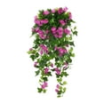 thumbnail image 2 of LShunze Artificial Hanging Flowers Fake Morning Glory for Outdoor Spring Summer Decoration, 44 Heads Realistic Fake Silk Petunia Flower UV Resistant for Outside Home Porch Patio, 2 of 8