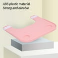 thumbnail image 3 of Wheelchair Tray Table, Removable Wheelchair Desk Lap Board, Portable Wheelchair Desk Accessories for Eating, Reading, Resting, Plastic Wheelchair Lap Tray for Home Elderly, 3 of 8