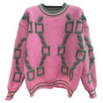 thumbnail image 1 of Fankiway Chandails Grande Taille en Solde Chandail Court Patchwork pour Femmes Chandail Tricoté Mode Décontractée Hauts Chandails et Cardigans pour Femmes, 1 of 2