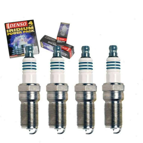 4 pc DENSO Iridium Power Spark Plugs compatible with Lincoln MKC 2.0L 2.3L L4 2015-2017