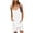 White, variant on Valentine's Day SEMPAI Women's Solid Neck Sleeveless Casual Short Jumpsuit Rompers With Pockets Clearance