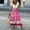 A-Hot Pink, variant on Under$5 Clearance Rciityk Boho Skirts for Women Long Flowy High Waist A Line Maxi Skirts Summer Vacation Beach Skirt Casual Floral Print Long Slit Skirts