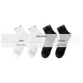 thumbnail image 2 of SBYOJLPB Men's Cushioned Sports Socks 4 Pairs Thick Sole Breathable Moisture-wicking Running Fitness Socks, 2 of 7