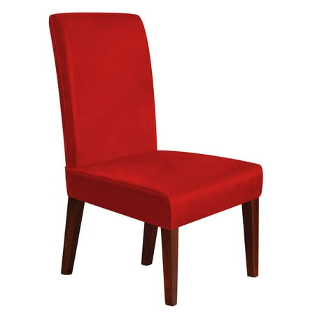 Slipcovers For Dining Chairs Chair Slipcovers for Dining Room Soft Spandex Stretch Removable Washable Banquet Home Party Hotel Wedding Seat Stool Protector Short Dining Room Chair Covers(DR) ()