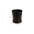 thumbnail image 4 of iDesign Olivia Steel Round Bathroom Trash Cans - Bronze, Set of 2, 4 of 5