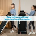 GEARSTONE Treadmills for Home, 2 in 1 Folding Treadmill, Under Desk Treadmill Walking Pad