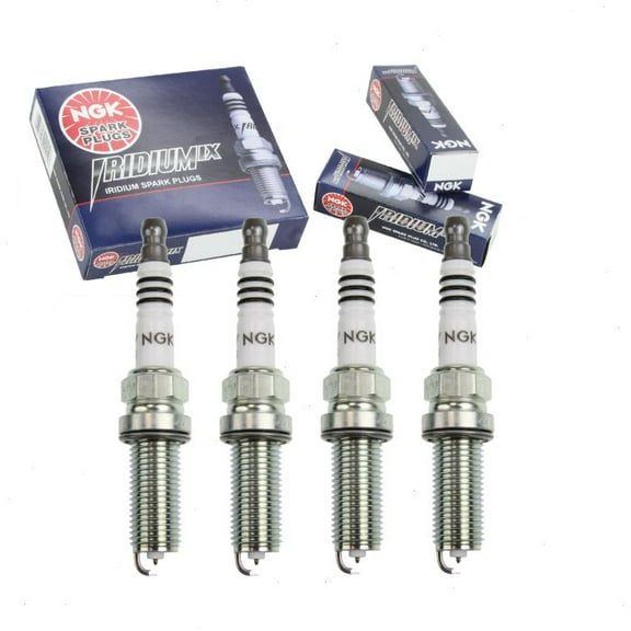 4 pc NGK Iridium IX Spark Plugs compatible with Subaru Impreza 2.0L H4 2012-2016