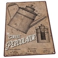 thumbnail image 1 of Coffee Percolator Patent Illustration 9"x12" Metal Sign, Wall Decor for Mancave, Den, or Gameroom, 1 of 3