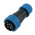 thumbnail image 2 of Wire Connector Plug And Socket Fountain Pump Silicone Sealing Ring Aviation 5Pin, 2 of 9