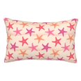 thumbnail image 1 of Fotbe Starfish Funda de Almohada Decorativa Estilo Occidental, Lujo en Algodón, Fundas para Almohadas King, Cojín Estampado para Decoración del Hogar-16"x24", 1 of 6