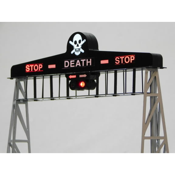 LIONEL BILLUPS CROSSING GATE O GAUGE flashers stop crossing track 2329050