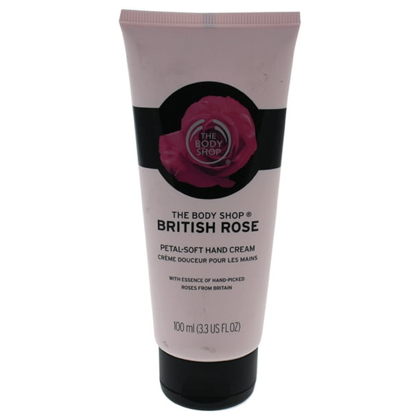 The Body Shop British Rose Petal Soft Hand Cream