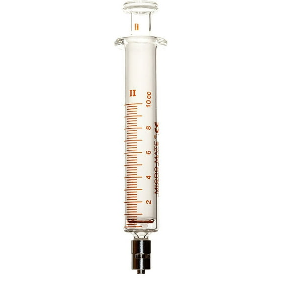 Syringe, Glass 10cc Reusable