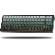 Womier S-K71 68% Aluminum Blue Mechanical Keyboard Gray Gaming Keyboard with Akko CS Key Switches