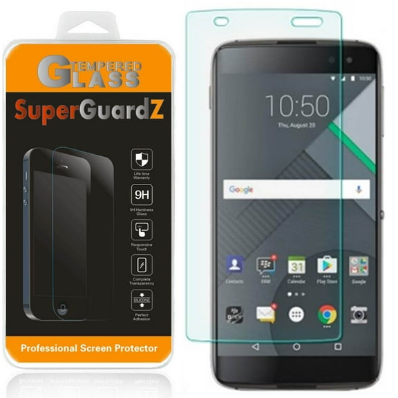 [2-Pack] For Blackberry DTEK60 - SuperGuardZ Tempered Glass Screen Protector, 9H, Anti-Scratch, Anti-Bubble, Anti-Fingerprint