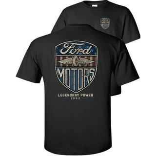 Classic Ford Logo T-Shirt For Youth & Boys - Mustang Car Racing Performance Tee