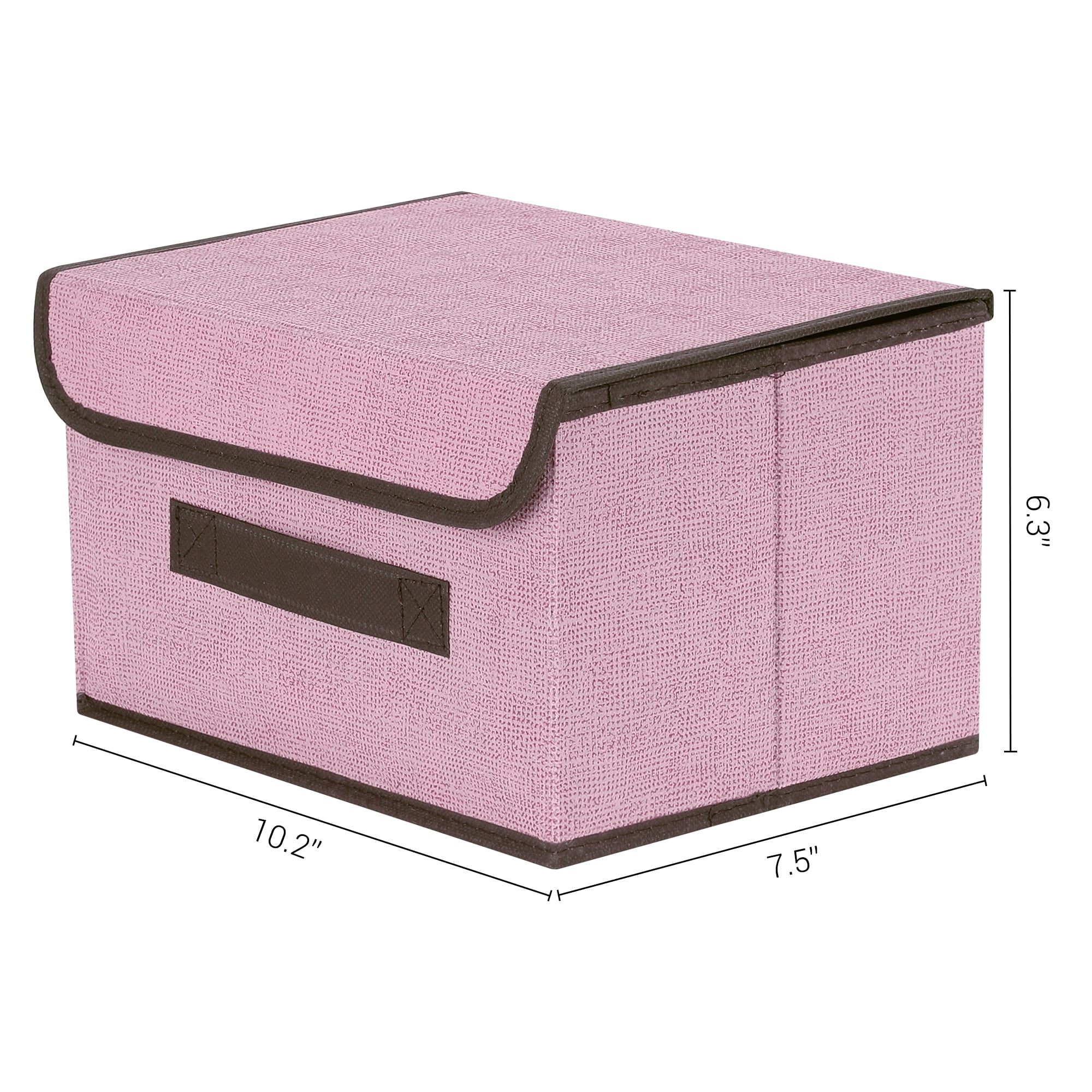Unique Bargains 1 Pack Clothes Storage Bags Moving Bags Pink 10.2*7.5*6.3in
