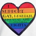 thumbnail image 3 of CafePress - I Support GLBT Rights Hooded Sweatshirt - Pullover Hoodie, Hooded Sweatshirt, 3 of 5