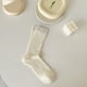 thumbnail image 1 of XmhyTop 6 pares de calcetines de algodón para mujer, calcetines de vestir finos, suaves, cómodos y transpirables, calcetines por encima del tobillo para negocios (beige), 1 of 2