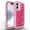 Rose, variant on Compatible with iPhone 17 Pro Max /16/15 /14/13 Glitter Case,3-in-1 Heavy Duty Protective Phone Case with Floating Liquid Cover for Women Girl (Rose,for iPhone 14)