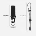 thumbnail image 2 of xianlin-6 Pack Tactical Gear Clip Attachment Hook Set Belt Keeper Clip Key Holder Elastic Rope Hanger Lanyard for MOLLE Strap Survival Gear First Aid Kit Military Tactical Backpack Admin Pouch, 2 of 4