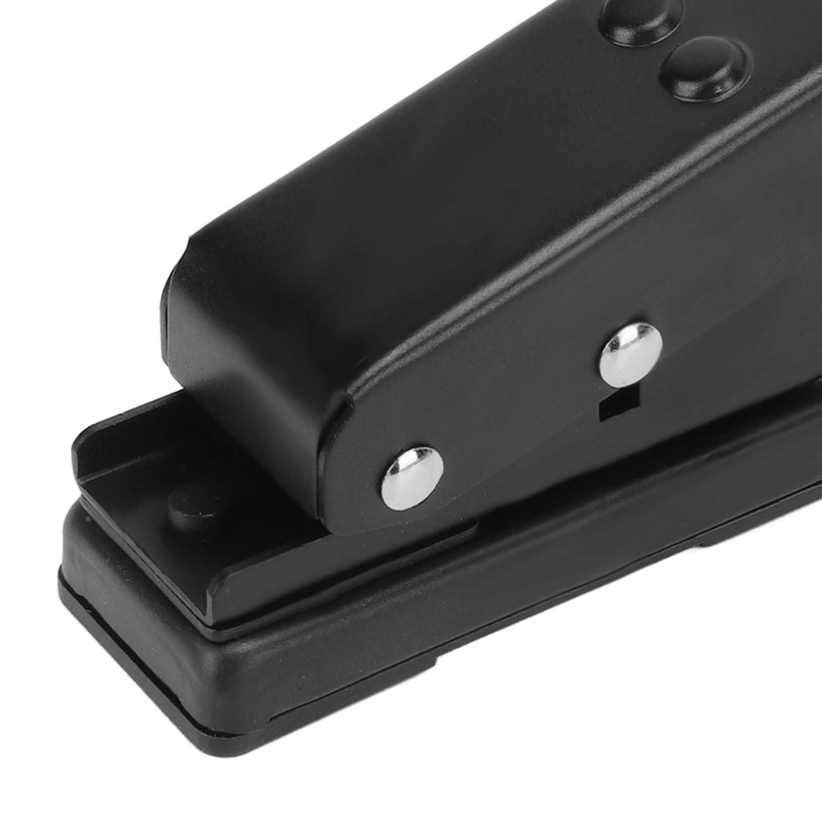 Guitar Pick Maker Black Portable Guitar Pick Punch Cutter with Pickup Strip Sheet Sand Paper for DIY