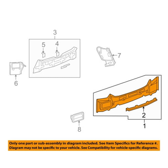 GM OEM-Rear Body Panel 25897226