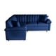 thumbnail image 3 of Sala Esquinera Makora de Lino Azul Modelo Miller, 3 of 8