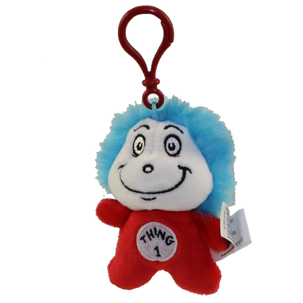Thing 1 /& 2Dr Seuss Inspired Wristlet Keychain