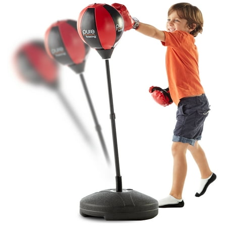 Pure Boxing Punch & Play Punching Bag for Kids - (Best Height For Boxing)