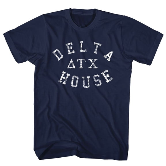 Animal House Delta House Navy Adult T-Shirt 6Xl