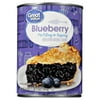 (2 pack) (2 Pack) Great Value Pie Filling or Topping, Blueberry, 21 oz