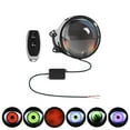 thumbnail image 1 of GINTBN - 2 faros LED dinámicos para coche, 3,1 pulgadas, con forma de globo ocular, 12 V, con interruptor de control, 6 patrones de ojos ajustables, para la mayoría de coches y motocicleta, 1 of 7