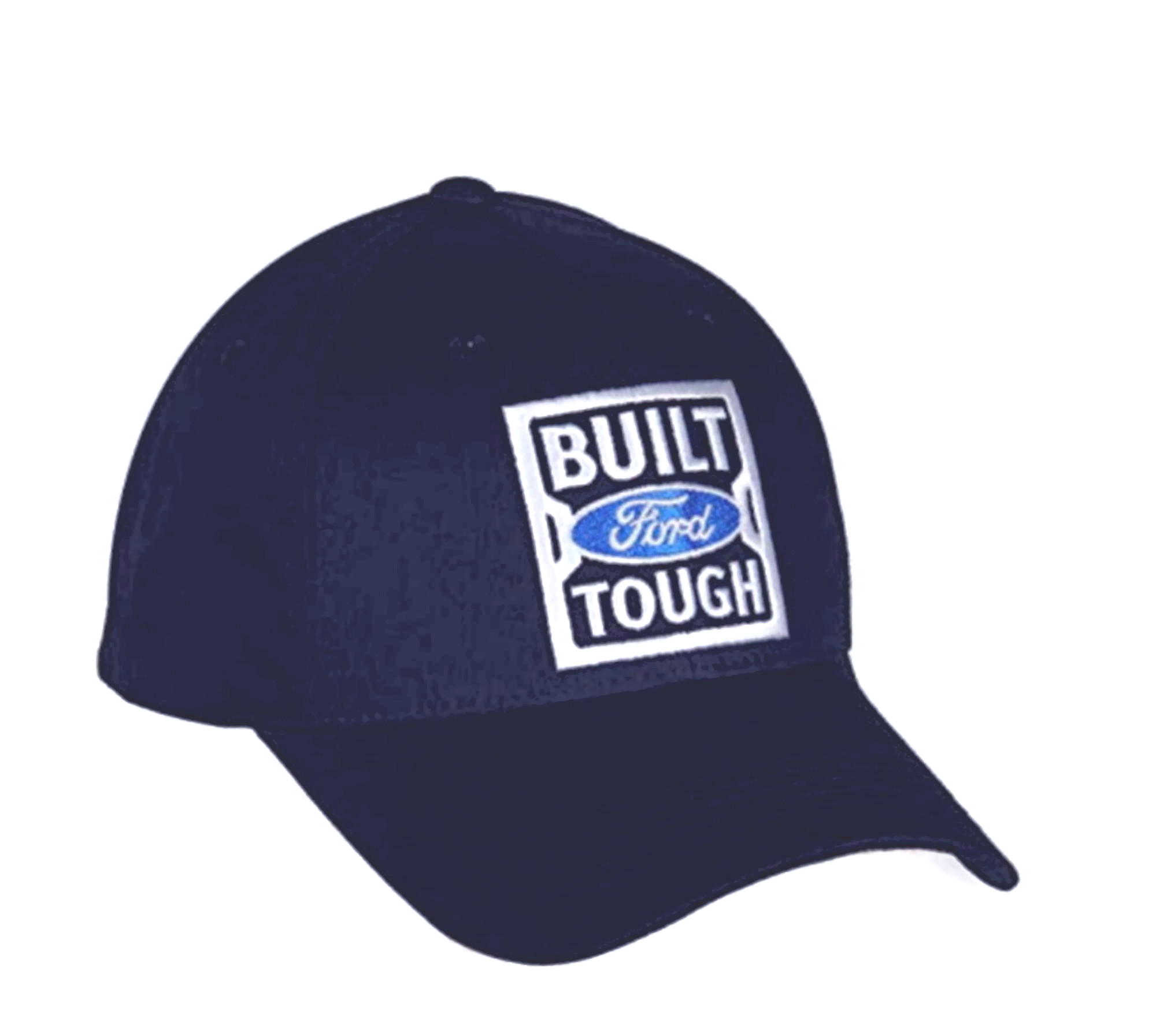 Hat - Ford Built Tough Embroidered Navy Blue CFS Ball Cap