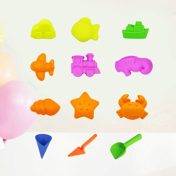 HEANUJJ Sand and Water Mixing Toy 12Set for Children Promotes Creativity Stimulation