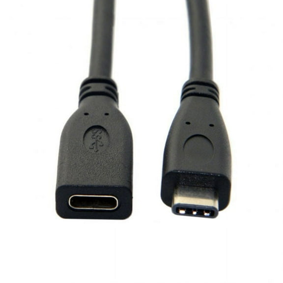 FVH USB-C USB 3.1 Type C Male to Female Extension Data Cable for Macbook Tablet Mobile Phone 20cm