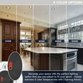 thumbnail image 2 of Luxrite 3-4 Inch LED Ceiling Light, 5CCT 2700K-5000K, 650LM, J-Box or 4 Inch Housing, Wet Rated, UL, Bronze 4 Pack, 2 of 8