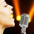thumbnail image 5 of Pyle Pro PDMICR68SL Vintage Retro Dynamic Vocal Microphone w/ 16 Foot XLR Cable, 5 of 5