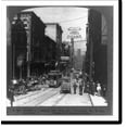 thumbnail image 2 of Historic Framed Print, A busy morning in a bustling city - Fifth Ave., Pittsburgh, Pa., W. from Smithfield St., 17-7/8" x 21-7/8", 2 of 9