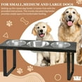 thumbnail image 4 of Bearwood Essentials Your Pet's Dining Experience with Premium 3-Bowl Farmhouse-Style Dog Feeder, 4 of 7
