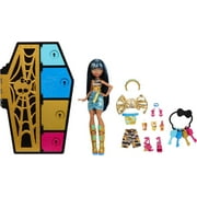 Monster High Skulltimate Secrets Cleo de Nile Doll and Fashion Set with Dress-Up Locker